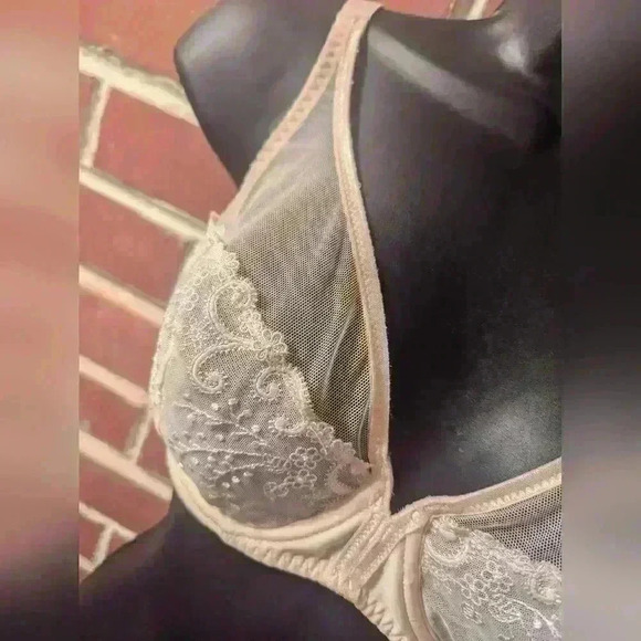 Simone Perele Delice Bra. Size: 32E. Nude. Barely Worn. - Picture 7 of 7